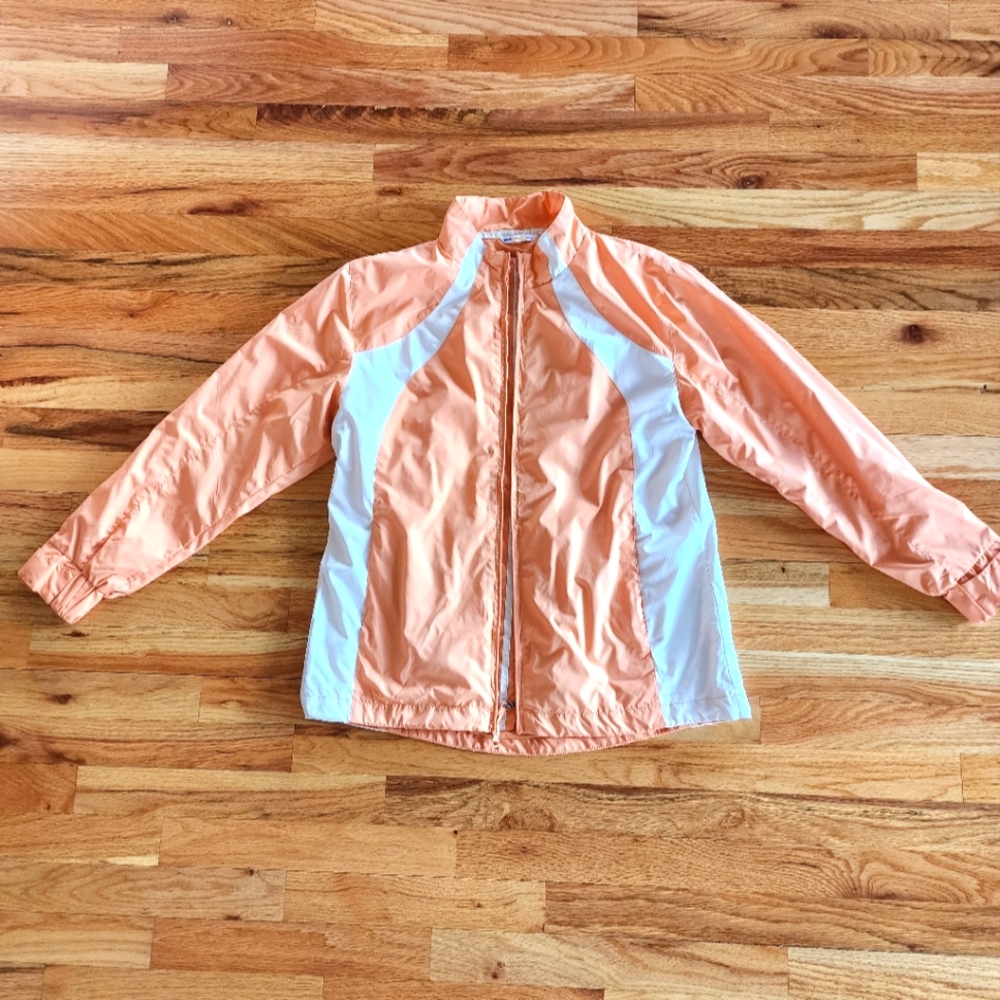 Heritage Cross Women's Orange Windbreaker